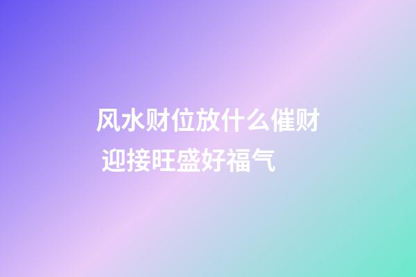 风水财位放什么催财 迎接旺盛好福气